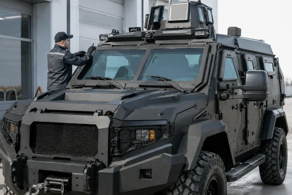 Van Zırhlı Balistik ve Askeri Araç Camları